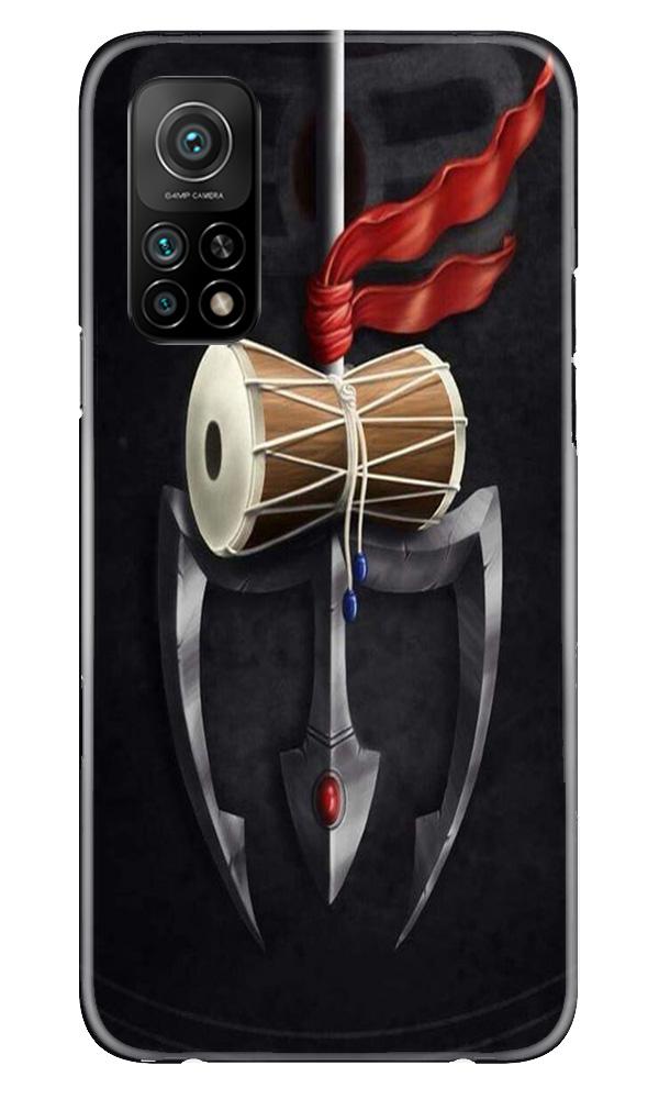 Lord Shiva Mahakal Mobile Back Case for Mi 10T (Design - 1) Lord Shiva Mahakal Case for Mi 10T