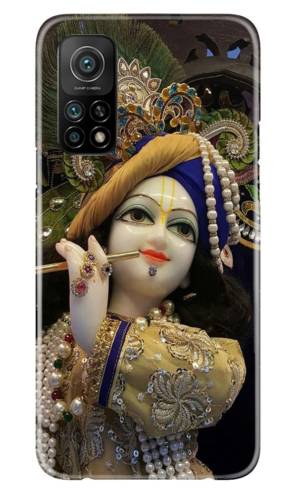 Lord Krishna3 Mobile Back Case for Mi 10T (Design - 18) Lord Krishna3 Case for Mi 10T