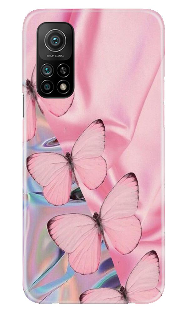 Butterflies Mobile Back Case for Mi 10T (Design - 26) Butterflies Case for Mi 10T