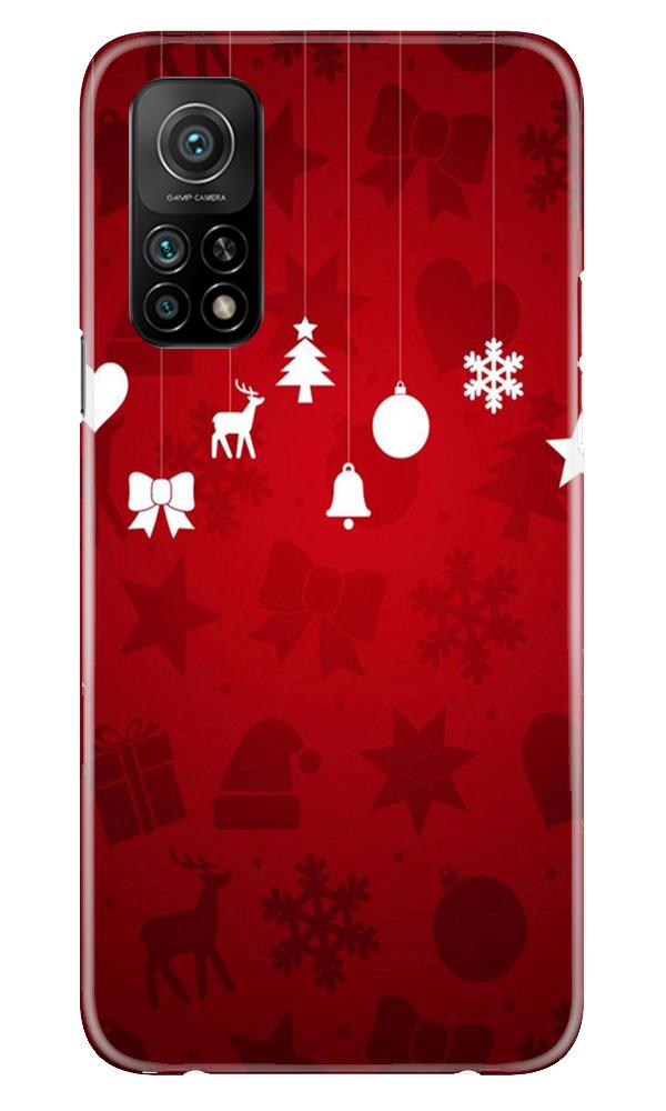 Christmas Mobile Back Case for Mi 10T (Design - 78) Christmas Case for Mi 10T