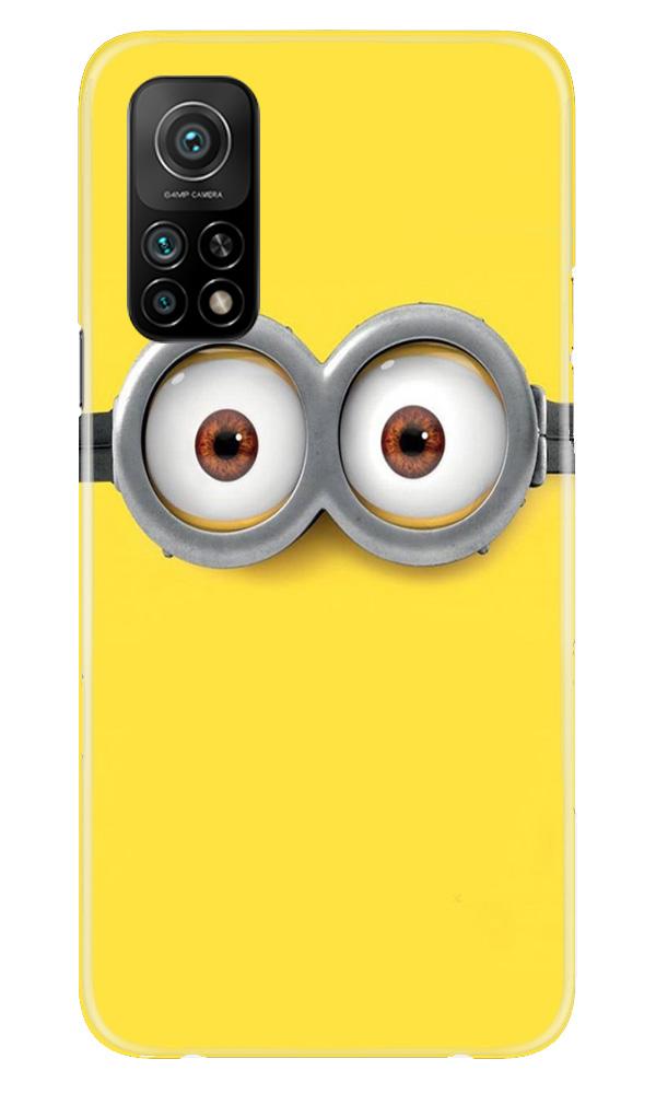 Minions Mobile Back Case for Mi 10T (Design - 128) Minions Case for Mi 10T (Design - 128)