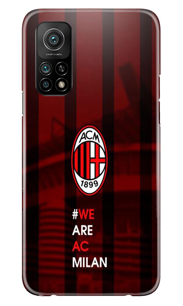 AC Milan Mobile Back Case for Mi 10T (Design - 155) AC Milan Case for Mi 10T (Design - 155)