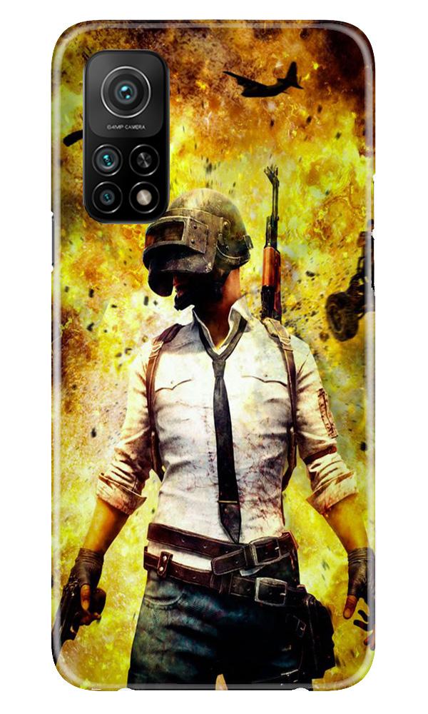 Pubg Mobile Back Case for Mi 10T (Design - 180) Pubg Case for Mi 10T (Design - 180)