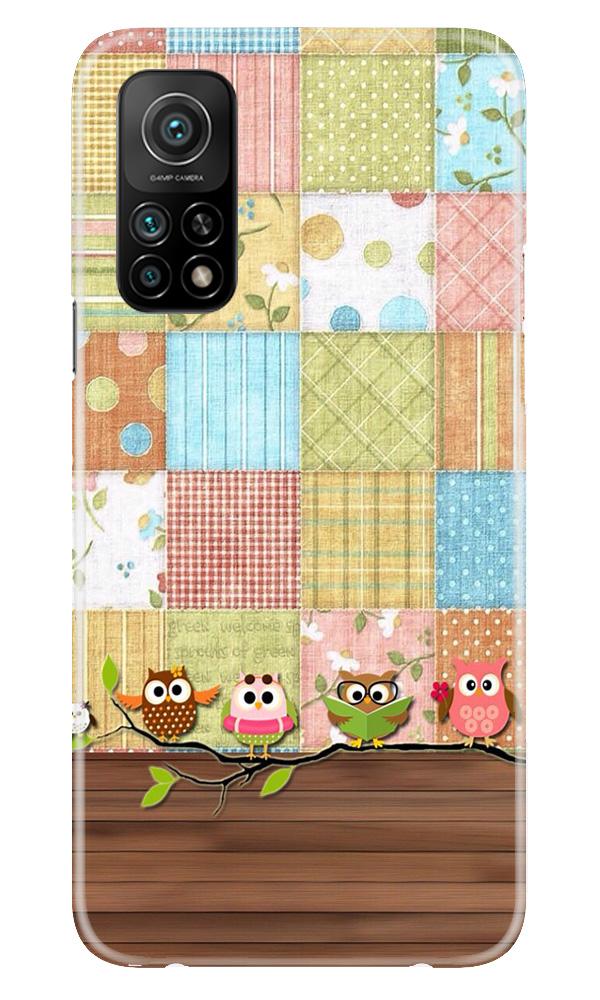 Owls Mobile Back Case for Mi 10T (Design - 202) Owls Case for Mi 10T (Design - 202)