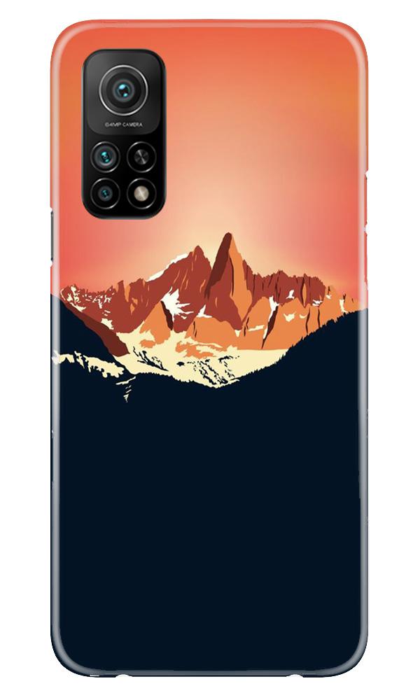 Mountains Mobile Back Case for Mi 10T (Design - 227) Mountains Case for Mi 10T (Design No. 227)