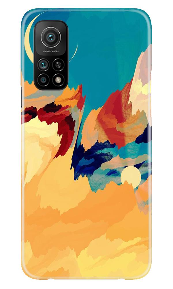 Modern Art Mobile Back Case for Mi 10T (Design - 236) Modern Art Case for Mi 10T (Design No. 236)