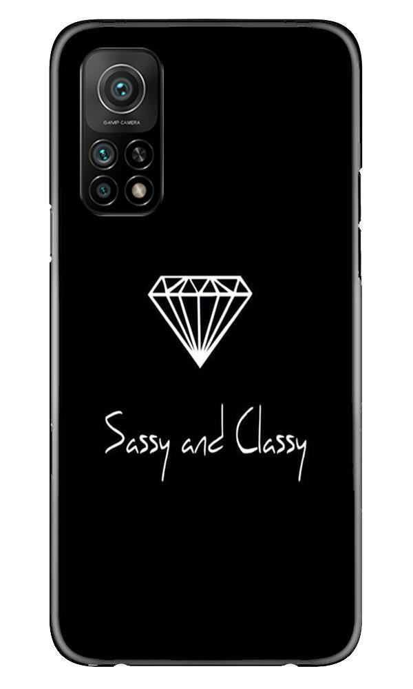 Sassy and Classy Mobile Back Case for Mi 10T (Design - 264) Sassy and Classy Case for Mi 10T (Design No. 264)