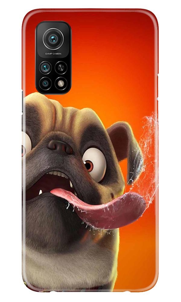 Dog Mobile Back Case for Mi 10T (Design - 343) Dog Mobile Back Case for Mi 10T (Design - 343)
