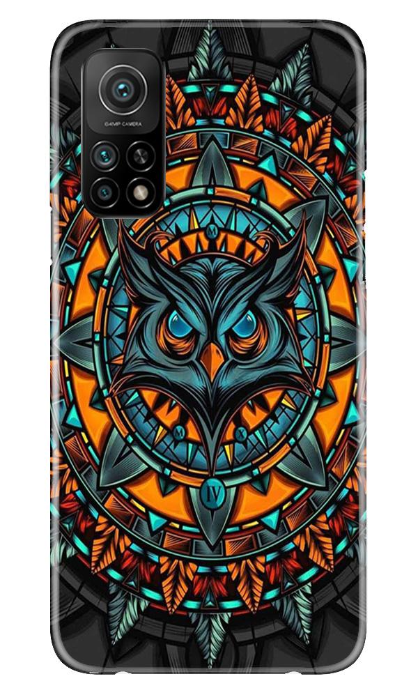 Owl Mobile Back Case for Mi 10T (Design - 360) Owl Mobile Back Case for Mi 10T (Design - 360)