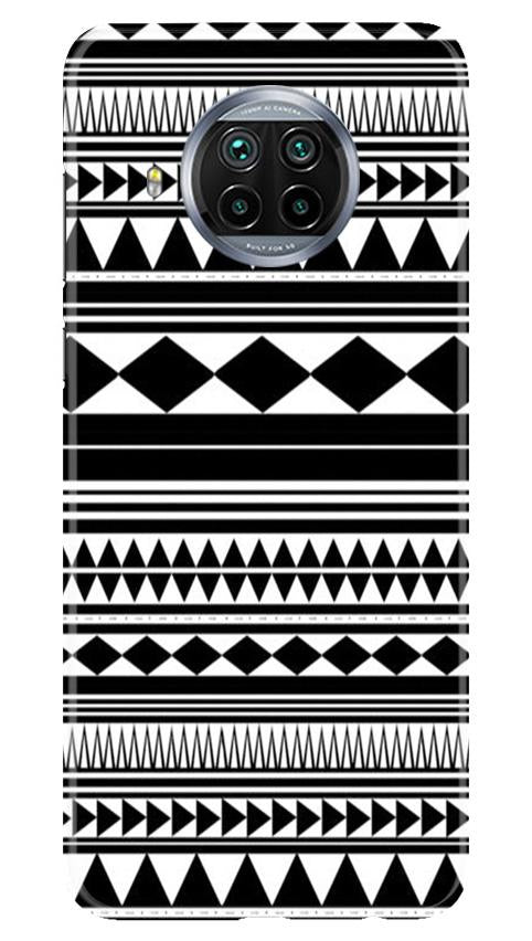 Black white Pattern Mobile Back Case for Xiaomi Mi 10i (Design - 5) Black white Pattern Case for Xiaomi Mi 10i