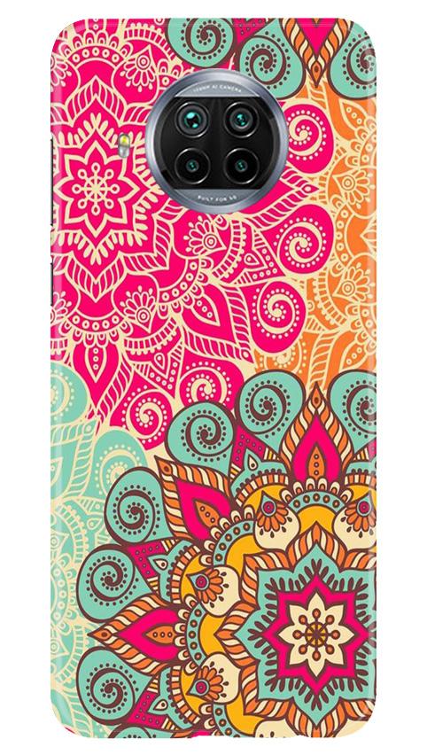 Rangoli art Mobile Back Case for Xiaomi Poco M3 (Design - 6) Rangoli art Case for Xiaomi Poco M3