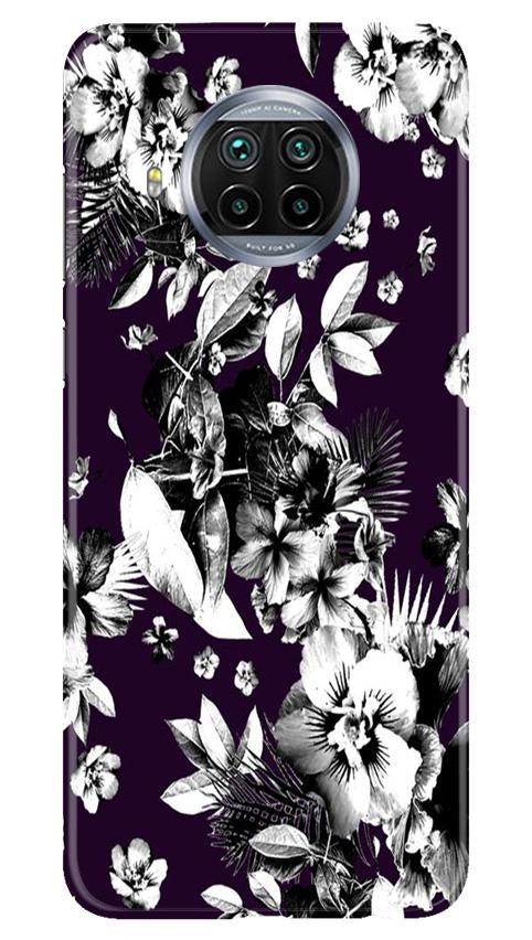white flowers Mobile Back Case for Xiaomi Mi 10i (Design - 7) white flowers Case for Xiaomi Mi 10i
