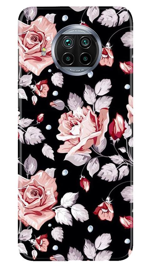 Pink rose Mobile Back Case for Xiaomi Poco M3 (Design - 12) Pink rose Case for Xiaomi Poco M3