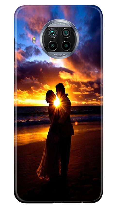 Couple Sea shore Mobile Back Case for Xiaomi Poco M3 (Design - 13) Couple Sea shore Case for Xiaomi Poco M3