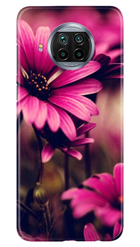 Purple Daisy Mobile Back Case for Xiaomi Poco M3 (Design - 65) Purple Daisy Case for Xiaomi Poco M3