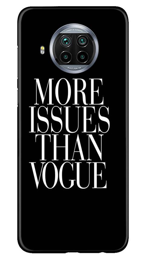 More Issues than Vague Mobile Back Case for Xiaomi Mi 10i (Design - 74) More Issues than Vague Case for Xiaomi Mi 10i