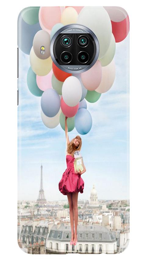 Girl with Baloon Mobile Back Case for Xiaomi Mi 10i (Design - 84) Girl with Baloon Case for Xiaomi Mi 10i