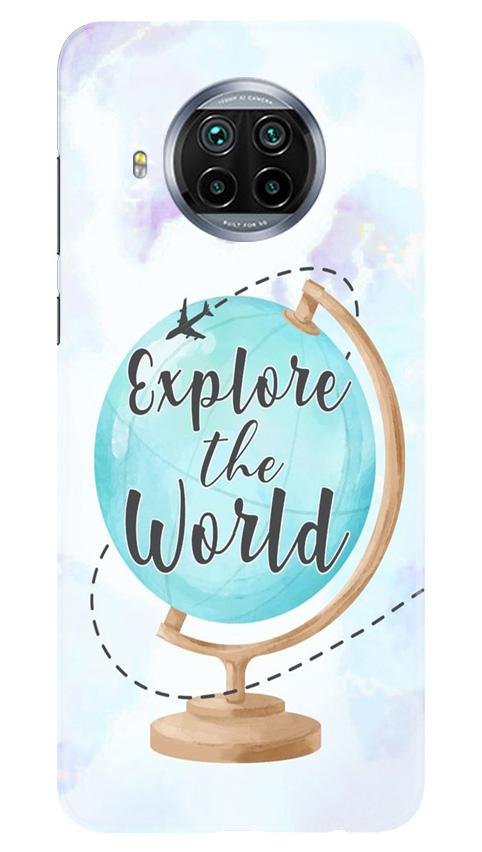 Explore the World Mobile Back Case for Xiaomi Mi 10i (Design - 207) Explore the World Case for Xiaomi Mi 10i (Design No. 207)