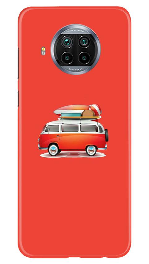 Travel Bus Mobile Back Case for Xiaomi Poco M3 (Design - 258) Travel Bus Case for Xiaomi Poco M3 (Design No. 258)