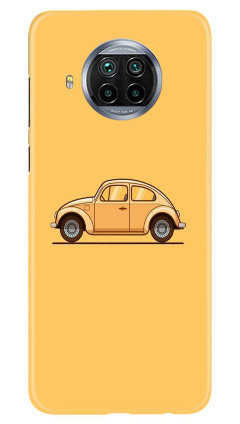 Vintage Car Mobile Back Case for Xiaomi Mi 10i (Design - 262) Vintage Car Case for Xiaomi Mi 10i (Design No. 262)