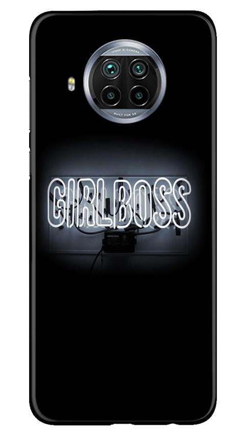 Girl Boss Black Mobile Back Case for Xiaomi Mi 10i (Design - 268) Girl Boss Black Case for Xiaomi Mi 10i (Design No. 268)