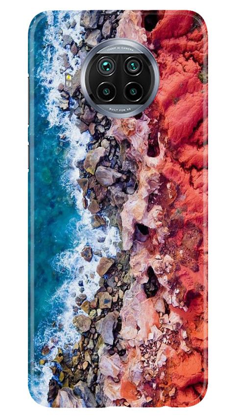 Sea Shore Mobile Back Case for Xiaomi Mi 10i (Design - 273) Sea Shore Case for Xiaomi Mi 10i (Design No. 273)