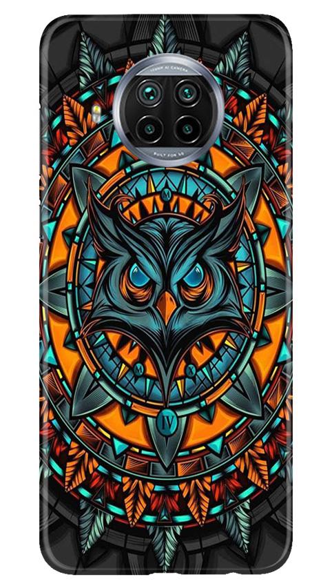 Owl Mobile Back Case for Xiaomi Mi 10i (Design - 360)