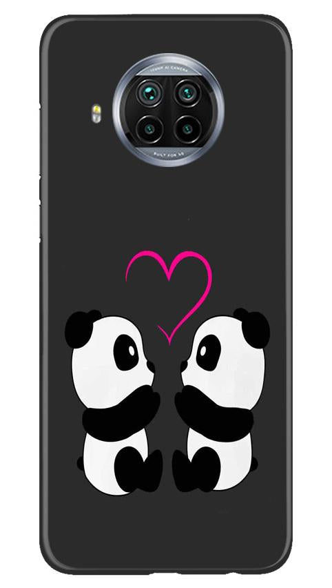 Panda Love Mobile Back Case for Xiaomi Mi 10i (Design - 398) Panda Love Mobile Back Case for Xiaomi Mi 10i (Design - 398)