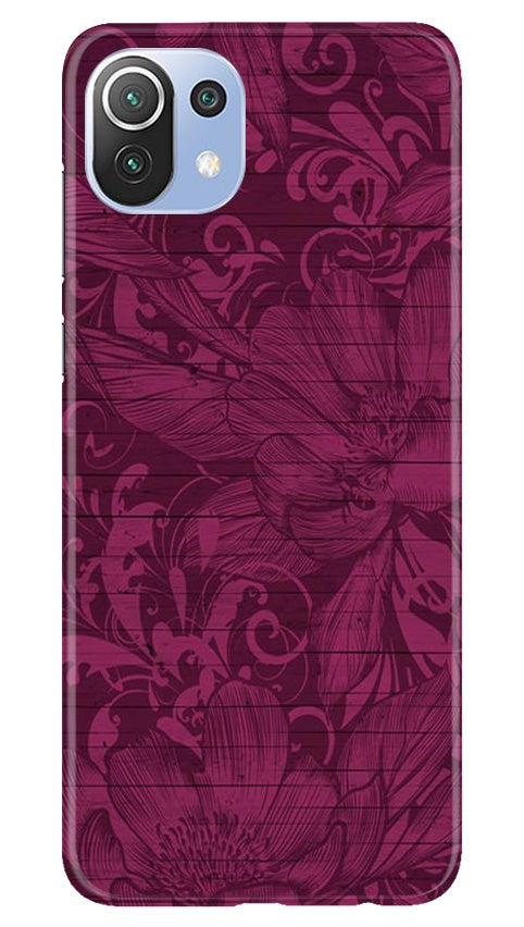 Purple Backround Mobile Back Case for Mi 11 5G (Design - 22) Purple Backround Case for Mi 11 5G