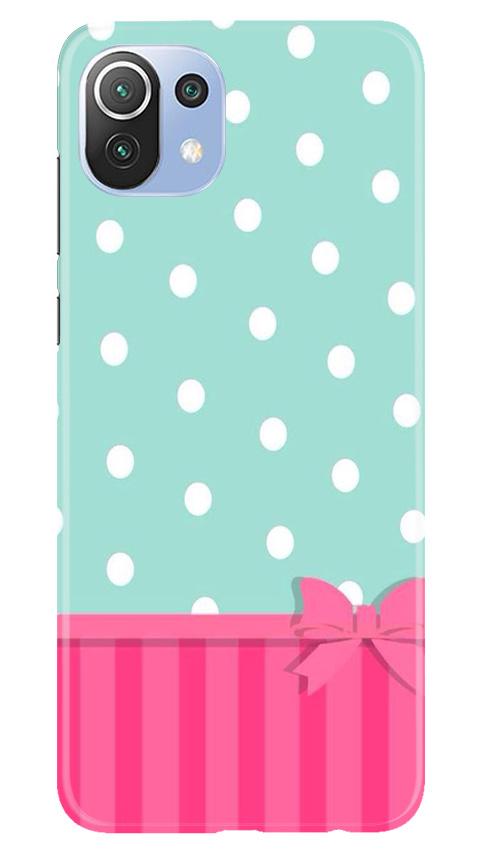 Gift Wrap Mobile Back Case for Mi 11 Lite 5G (Design - 30) Gift Wrap Case for Mi 11 Lite 5G