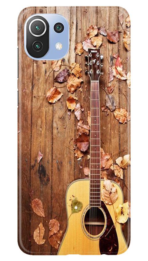Guitar Mobile Back Case for Mi 11 Lite 5G (Design - 43) Guitar Case for Mi 11 Lite 5G