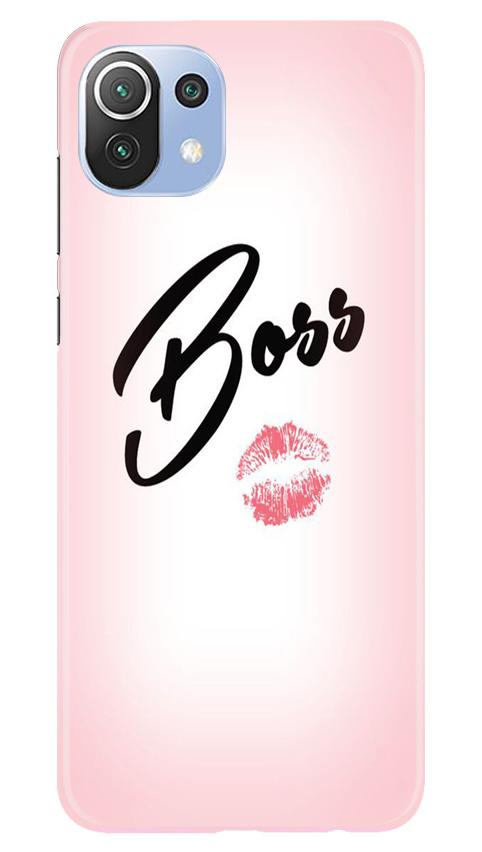 Boss Mobile Back Case for Mi 11 Lite 5G (Design - 59) Boss Case for Mi 11 Lite 5G