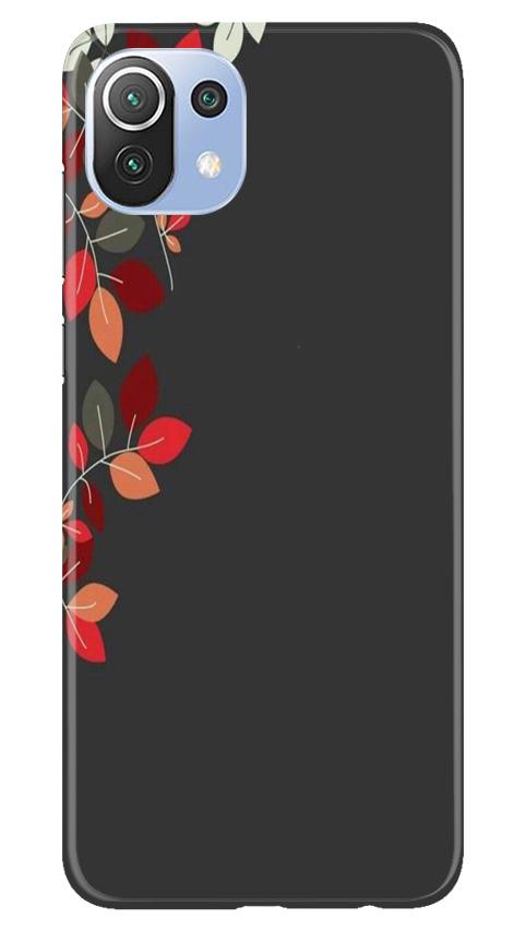 Grey Background Mobile Back Case for Mi 11 Lite 5G (Design - 71) Grey Background Case for Mi 11 Lite 5G
