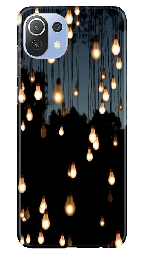 Party Bulb Mobile Back Case for Mi 11 Lite 5G (Design - 72) Party Bulb Case for Mi 11 Lite 5G