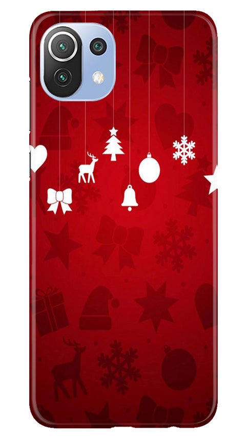 Christmas Mobile Back Case for Mi 11 5G (Design - 78) Christmas Case for Mi 11 5G