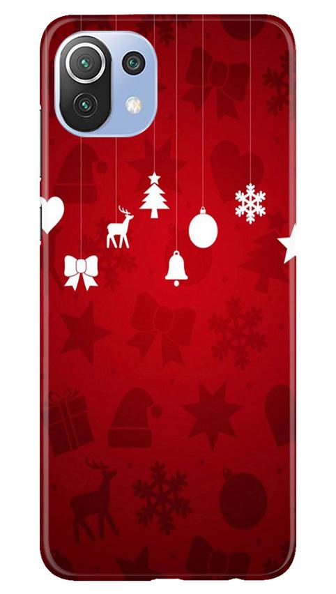 Christmas Mobile Back Case for Mi 11 Lite 5G (Design - 78) Christmas Case for Mi 11 Lite 5G