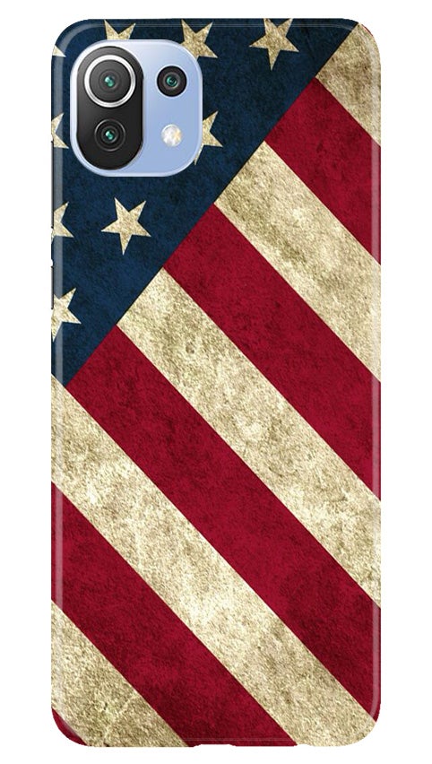 America Mobile Back Case for Mi 11 5G (Design - 79) America Case for Mi 11 5G