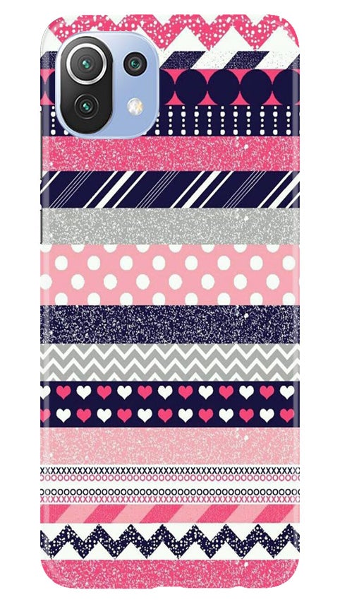Pattern3 Mobile Back Case for Mi 11 5G (Design - 90) Pattern3 Case for Mi 11 5G