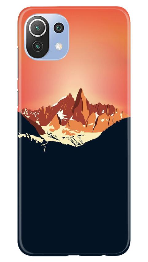 Mountains Mobile Back Case for Mi 11 Lite 5G (Design - 227) Mountains Case for Mi 11 Lite 5G (Design No. 227)