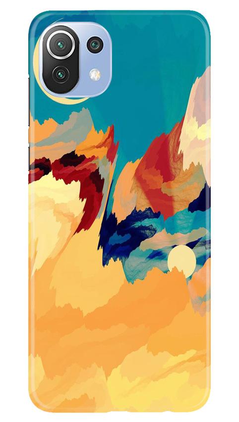 Modern Art Mobile Back Case for Mi 11 Lite 5G (Design - 236) Modern Art Case for Mi 11 Lite 5G (Design No. 236)