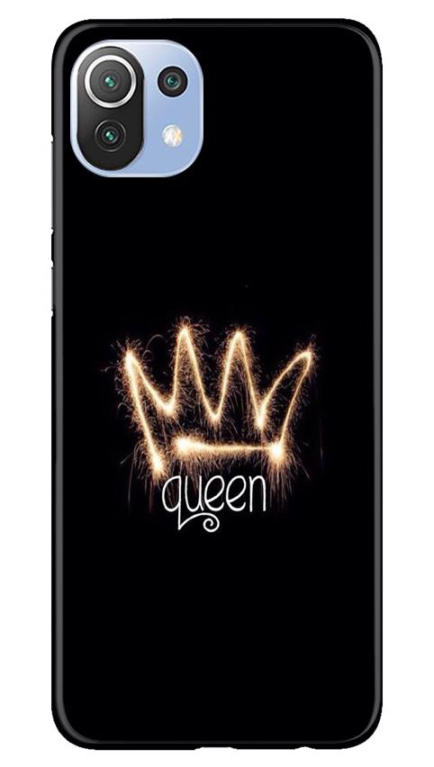 Queen Mobile Back Case for Mi 11 Lite 5G (Design - 270) Queen Case for Mi 11 Lite 5G (Design No. 270)