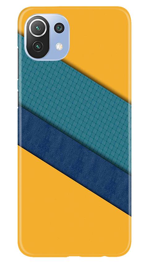 Diagonal Pattern Mobile Back Case for Mi 11 Lite 5G (Design - 370) Diagonal Pattern Mobile Back Case for Mi 11 Lite 5G (Design - 370)