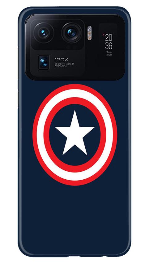 Captain America Mobile Back Case for Mi 11 Ultra (Design - 42) Captain America Case for Mi 11 Ultra