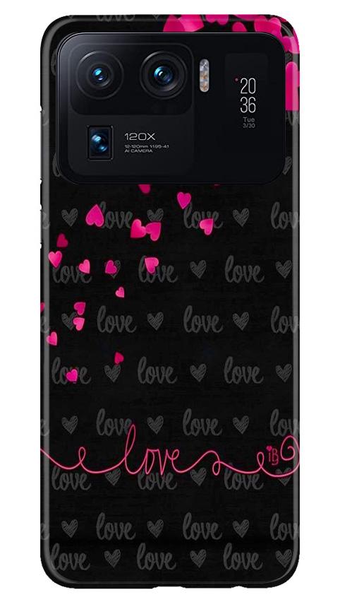 Love in Air Mobile Back Case for Mi 11 Ultra (Design - 89) Love in Air Case for Mi 11 Ultra