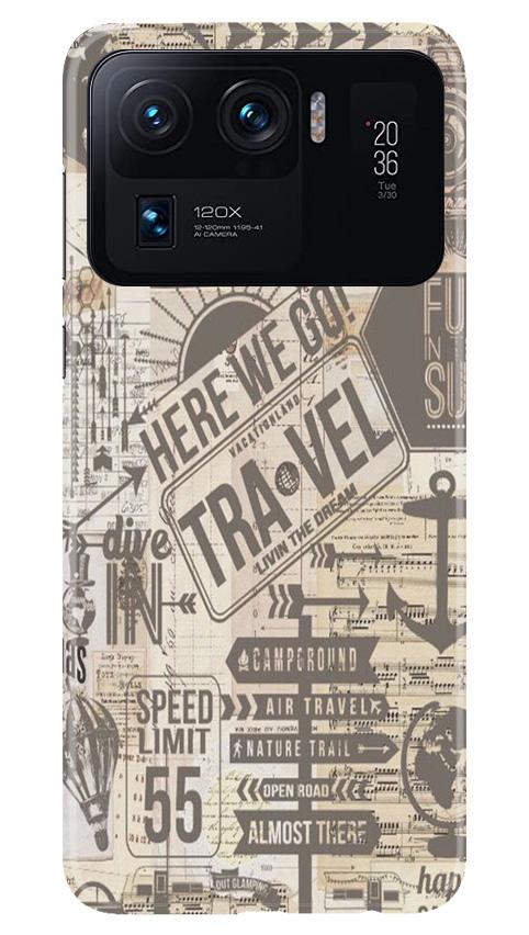 Travel Mobile Back Case for Mi 11 Ultra (Design - 104) Travel Case for Mi 11 Ultra (Design - 104)