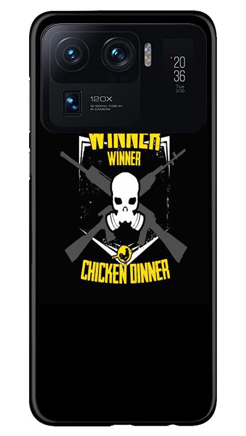 Winner Winner Chicken Dinner Mobile Back Case for Mi 11 Ultra (Design - 178) Winner Winner Chicken Dinner Case for Mi 11 Ultra (Design - 178)