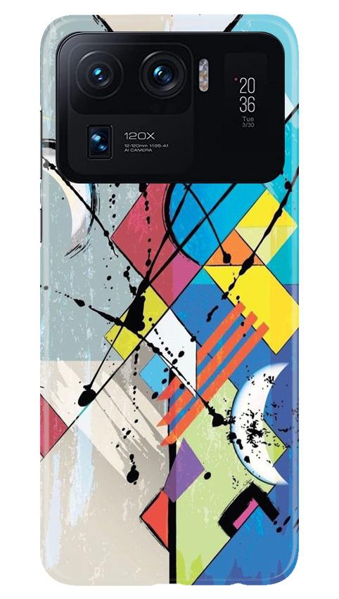 Modern Art Mobile Back Case for Mi 11 Ultra (Design - 235) Modern Art Case for Mi 11 Ultra (Design No. 235)