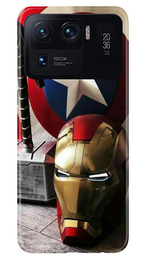 Ironman Captain America Mobile Back Case for Mi 11 Ultra (Design - 254) Ironman Captain America Case for Mi 11 Ultra (Design No. 254)