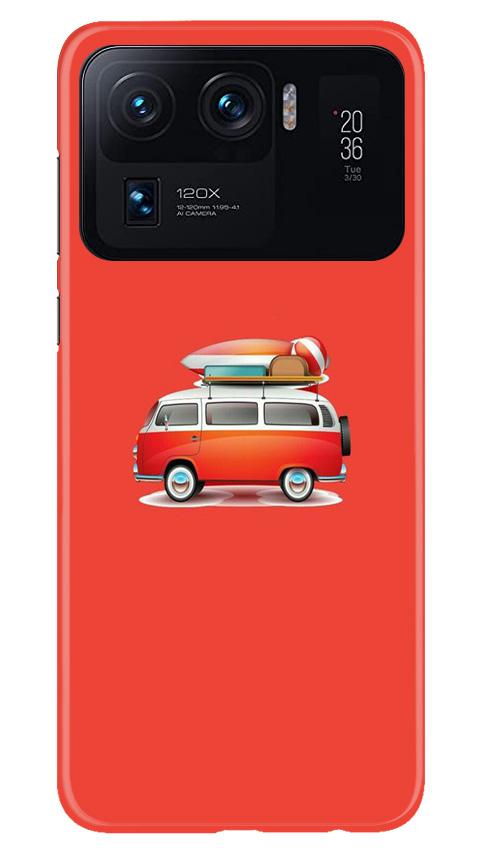 Travel Bus Mobile Back Case for Mi 11 Ultra (Design - 258) Travel Bus Case for Mi 11 Ultra (Design No. 258)