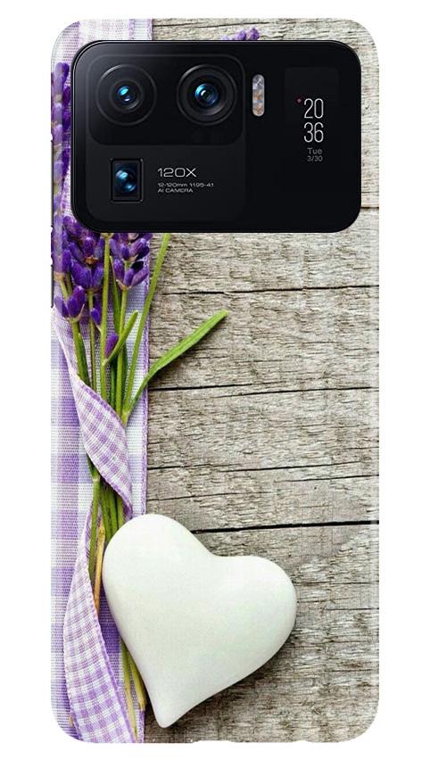 White Heart Mobile Back Case for Mi 11 Ultra (Design - 298) White Heart Case for Mi 11 Ultra (Design No. 298)